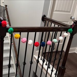 Colorful Pom Pom Garland